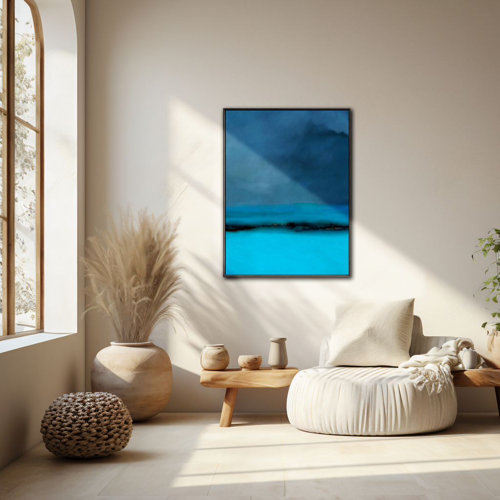 Into the Darkness - Vertical Canvas Wall Art - Vybe Interior Into the Darkness - Vertical Canvas Wall Art - Vybe Interior
