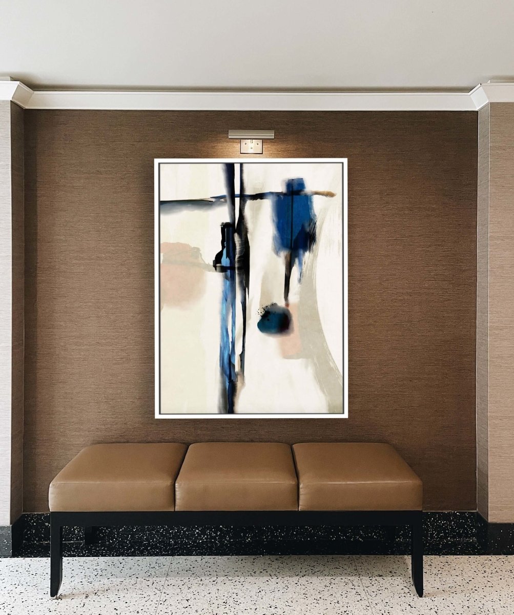 Asian Touch framed horizontal canvas wall art piece for sale at Vybe Interior