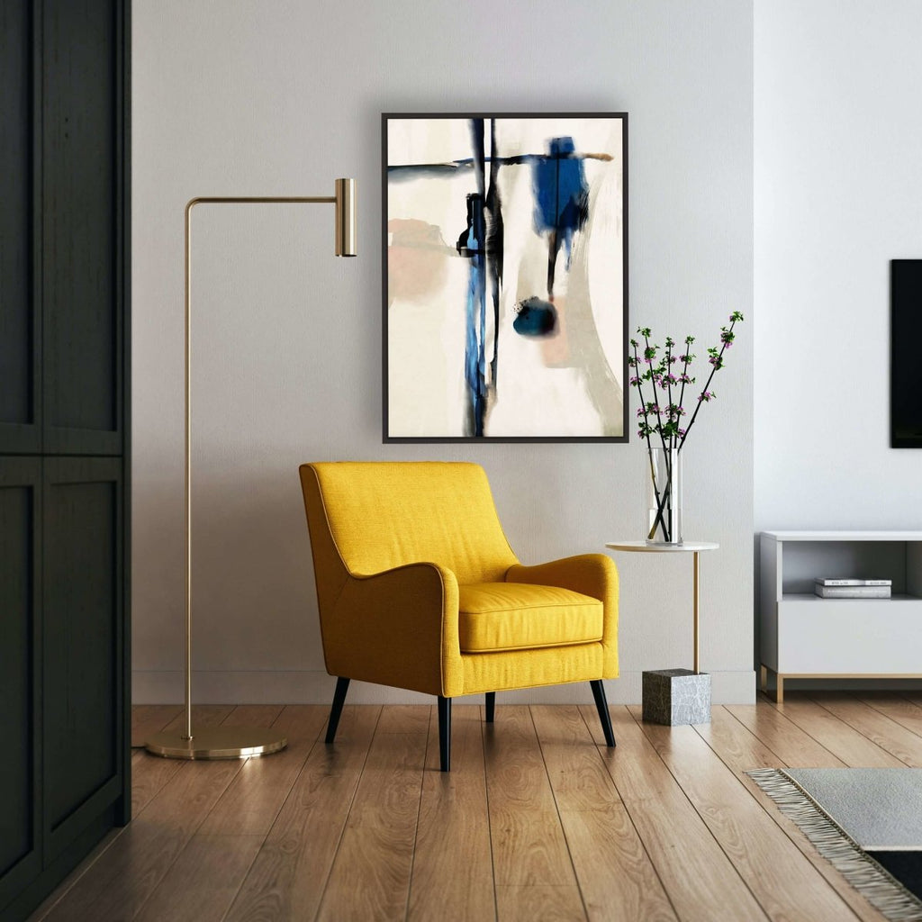 Asian Touch framed horizontal canvas wall art piece for sale at Vybe Interior
