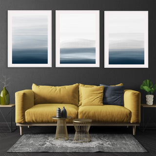 Completely Blue (Set of 3) - Vybe Interior