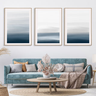 Completely Blue (Set of 3) - Vybe Interior