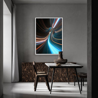 Crossing Over Canvas framed horizontal canvas wall art piece for sale at Vybe Interior