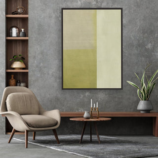 Cut Connections 2 framed horizontal canvas wall art piece for sale at Vybe Interior