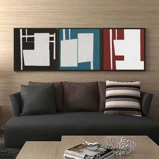 Fresh Paint 2 framed large canvas wall art piece for sale at Vybe Interior