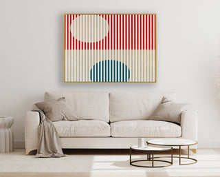 New Beginning 2 framed horizontal canvas wall art piece for sale at Vybe Interior