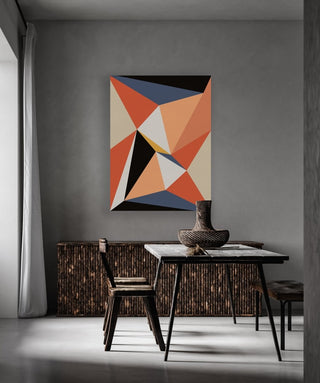 New Circumstances framed horizontal canvas wall art piece for sale at Vybe Interior