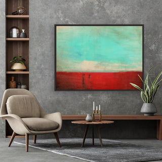 Sable Rouge 2 framed vertical canvas wall art piece for sale at Vybe Interior