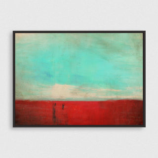 Sable Rouge 2 framed horizontal canvas wall art piece for sale at Vybe Interior