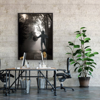 Stay Floating Canvas framed horizontal canvas wall art piece for sale at Vybe Interior