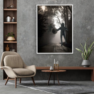 Stay Floating Canvas framed horizontal canvas wall art piece for sale at Vybe Interior