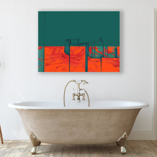 Story Time framed canvas wall art piece for sale at Vybe Interior