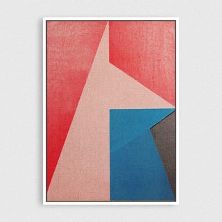 The Wolf framed horizontal canvas wall art piece for sale at Vybe Interior