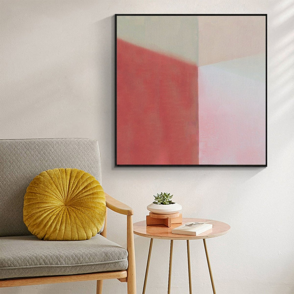 Where The Lines Meet framed canvas wall art piece for sale at Vybe Interior