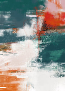 Dance of Color - Brush Strokes 1 - Vybe Interior