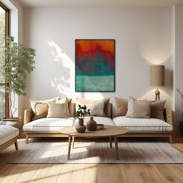 Home By the Sea - Vertical Canvas Wall Art - Vybe Interior