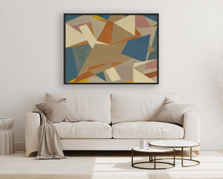 Antelope in Water Well framed horizontal canvas wall art piece for sale at Vybe Interior