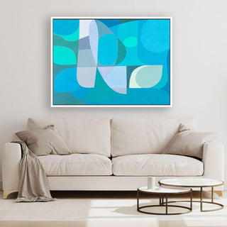 Camouflage framed horizontal canvas wall art piece for sale at Vybe Interior