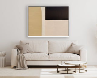 Changing 1 framed horizontal large canvas wall art piece for sale at Vybe Interior