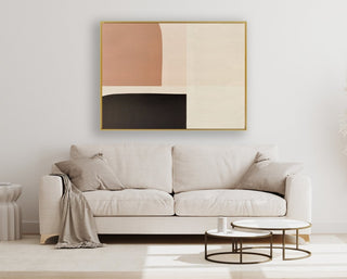 Changing 2 framed horizontal canvas wall art piece for sale at Vybe Interior