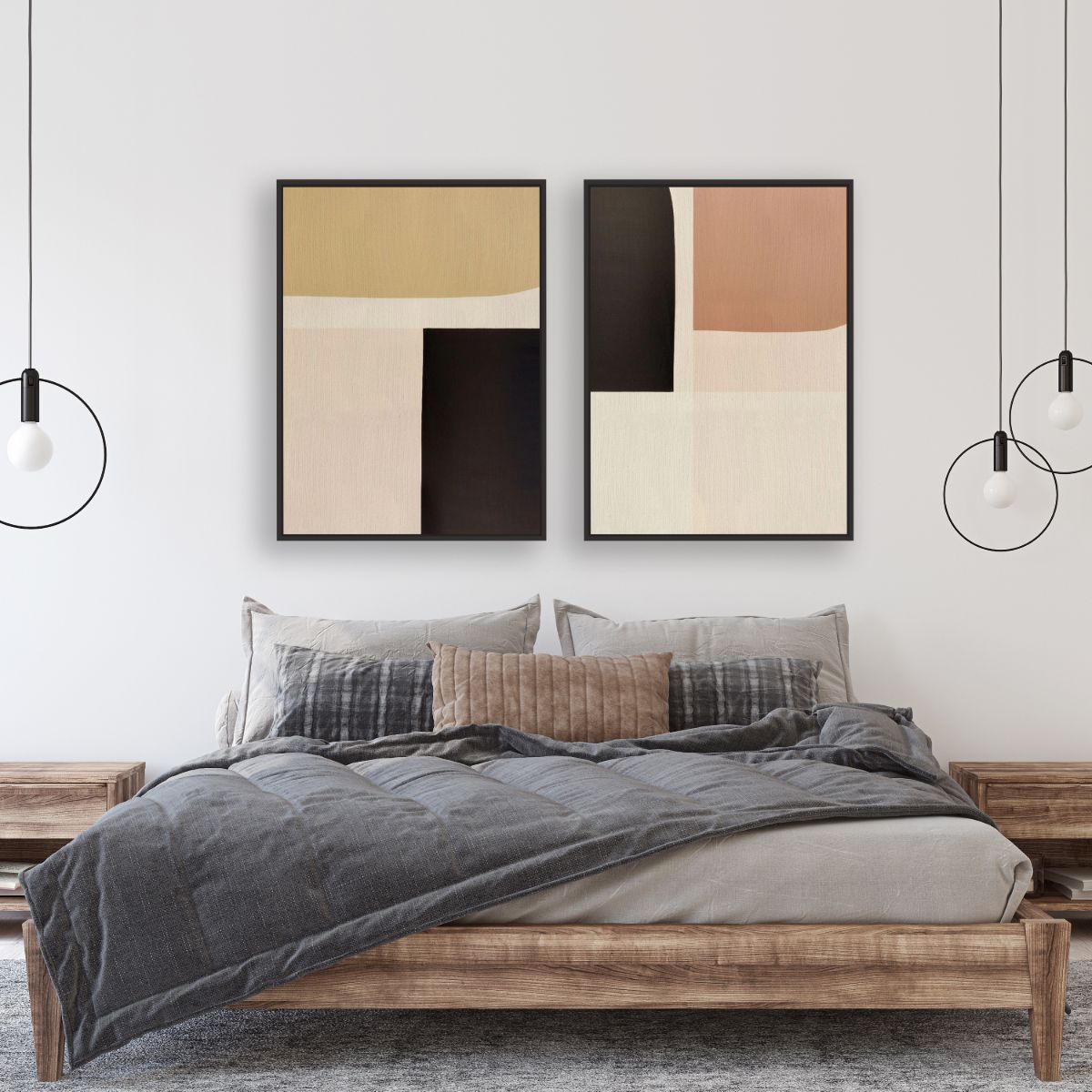 Square Canvas Wall Art - Vybe Interior