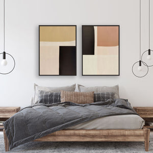 Changing Canvas framed 2 piece canvas wall art piece for sale at Vybe Interior