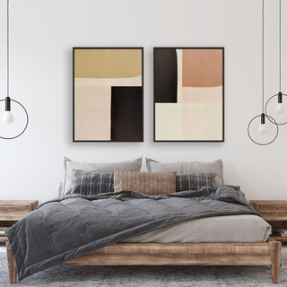 Changing Canvas framed 2 piece canvas wall art piece for sale at Vybe Interior