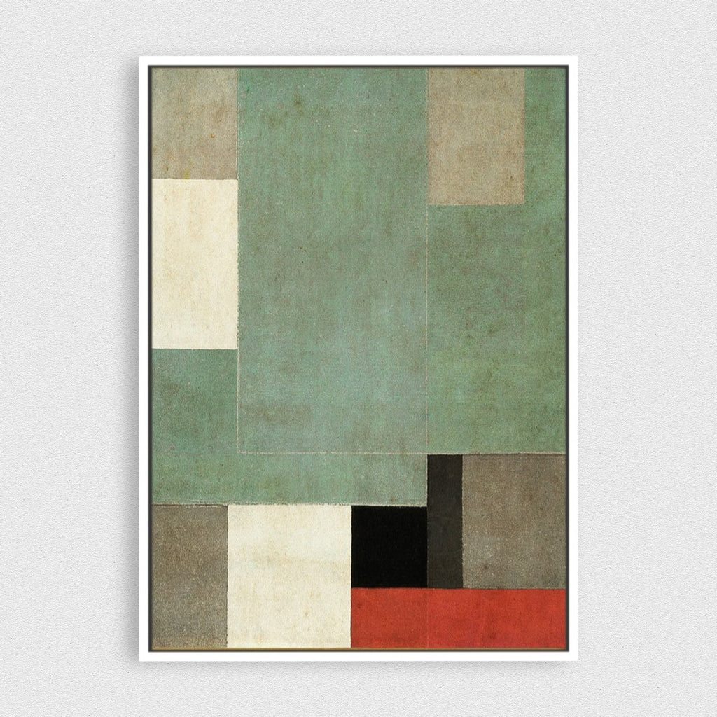 Concrete Jungle framed horizontal large canvas wall art piece for sale at Vybe Interior