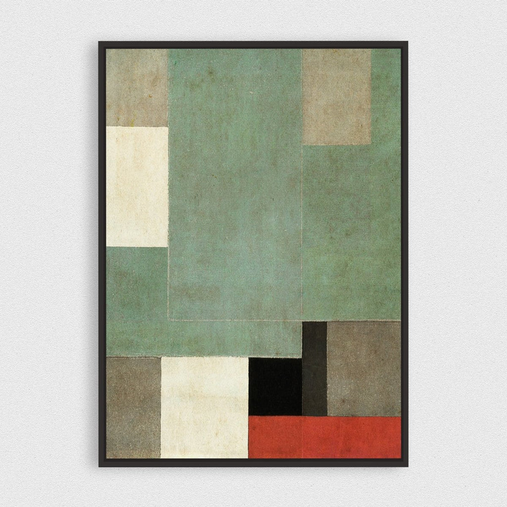 Concrete Jungle framed horizontal canvas wall art piece for sale at Vybe Interior