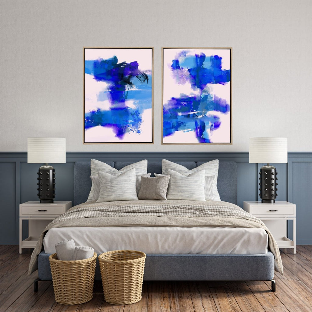 Crystal Blue (Set of 2) - Vybe Interior