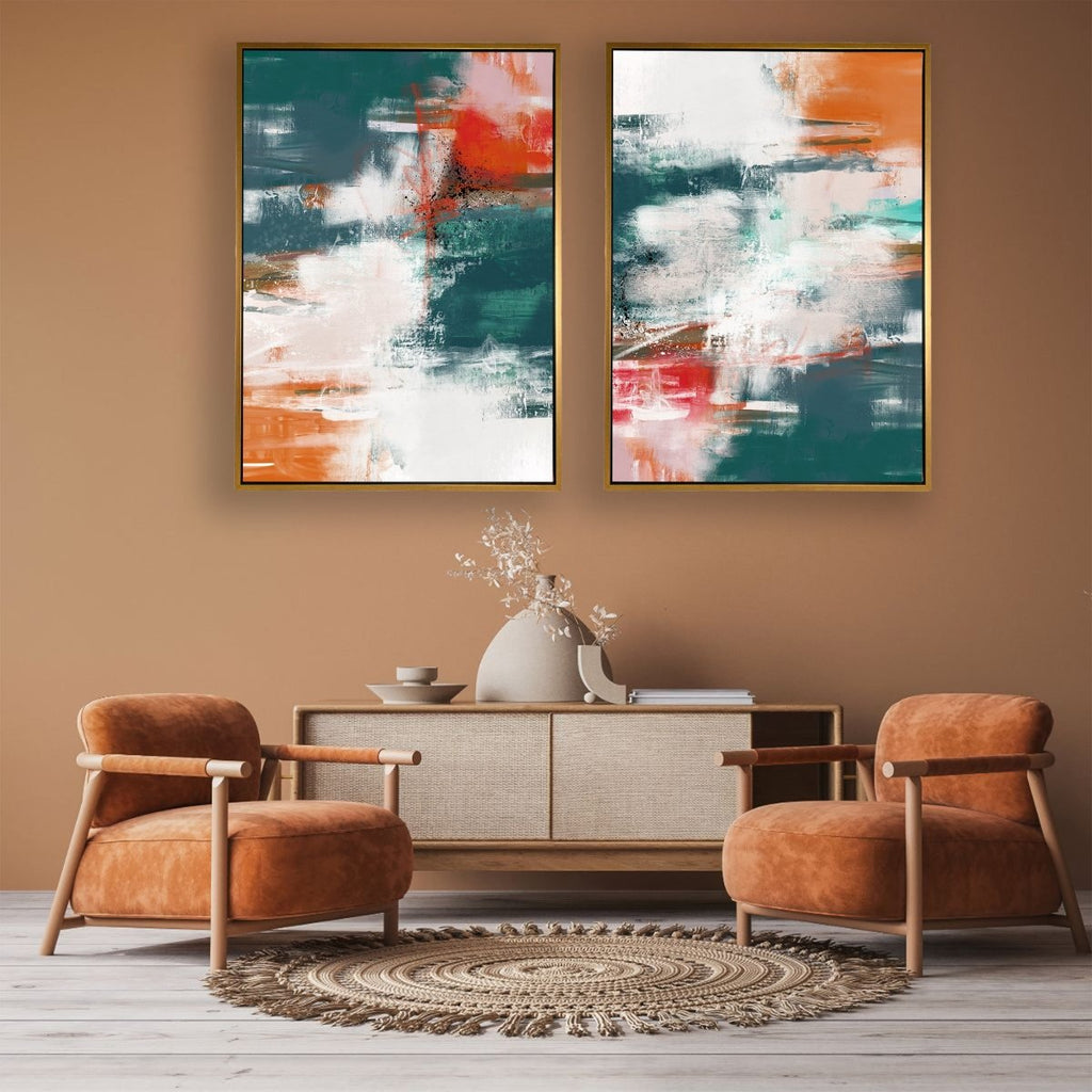 Dance of Color (Set of 2) - NEW! - Vybe Interior