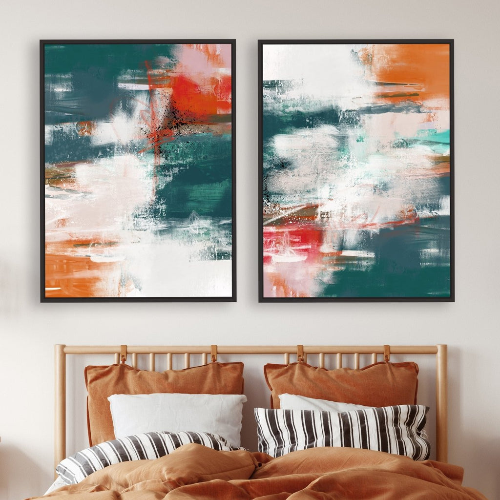 Dance of Color (Set of 2) - NEW! - Vybe Interior