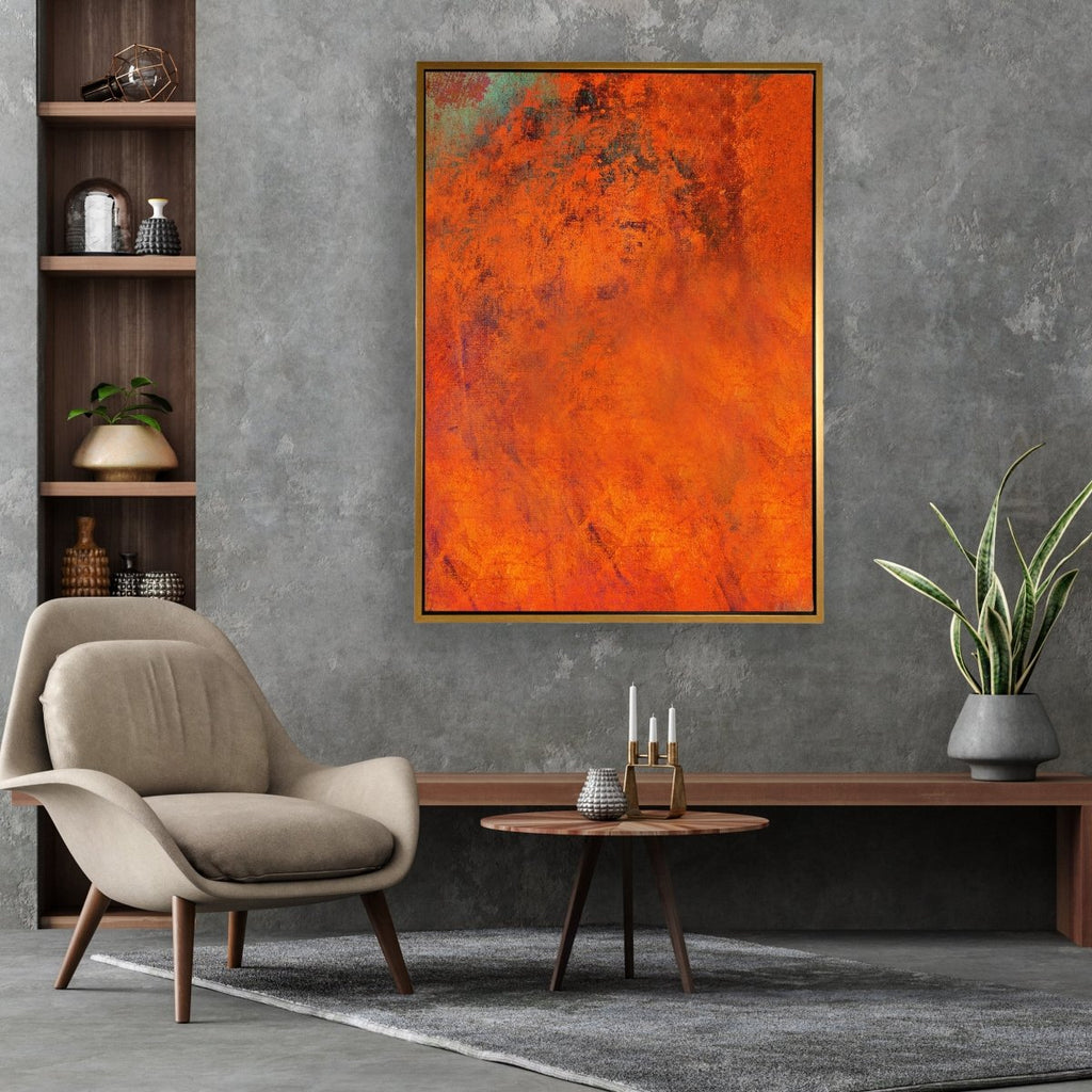 Dawned framed horizontal canvas wall art piece for sale at Vybe Interior