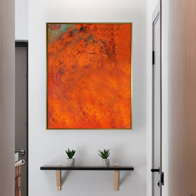 Dawned - Vertical Canvas Wall Art - Vybe Interior