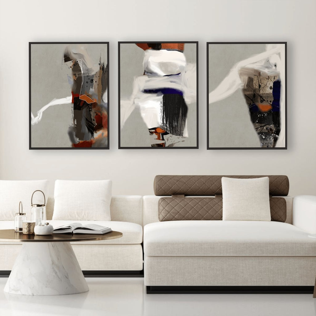 Destination framed 3 piece canvas wall art piece for sale at Vybe Interior