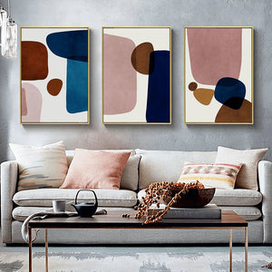 Embodiment framed 3 piece canvas wall art piece for sale at Vybe Interior