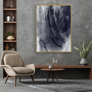 Escape framed vertical canvas wall art piece for sale at Vybe Interior