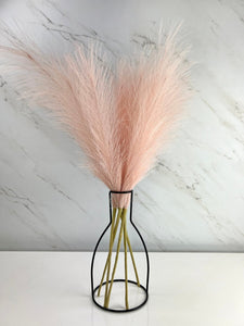 Faux Pampas Grass - Pastel Pink (5 Stems) - Vybe Interior