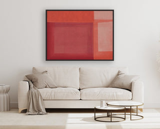 Fickleness 1 framed horizontal canvas wall art piece for sale at Vybe Interior