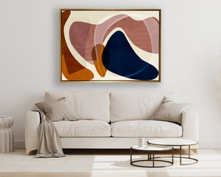 Fine and Dandy framed vertical canvas wall art piece for sale at Vybe Interior
