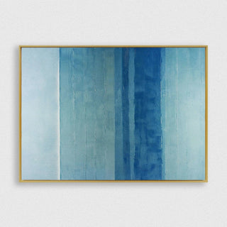 Full Tide framed vertical canvas wall art piece for sale at Vybe Interior