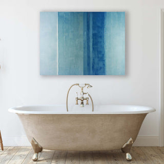 Full Tide framed vertical large canvas wall art piece for sale at Vybe Interior
