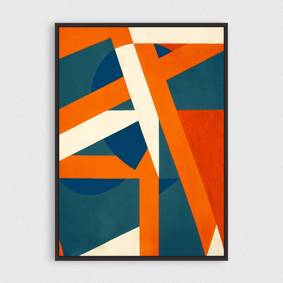simple geometric paintings