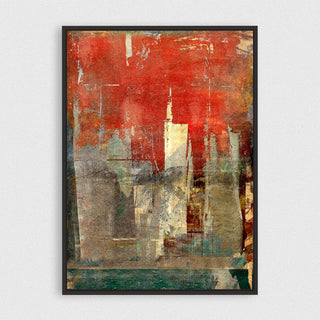 Gold Crush framed horizontal canvas wall art piece for sale at Vybe Interior
