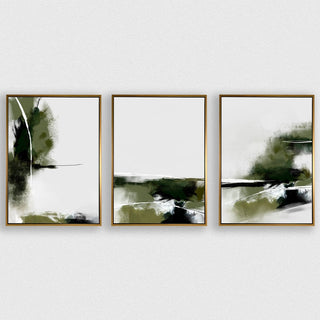 3 Large Canvases for $25 Each - Set of Three 18x24 Hanging Canvas with  Wood Frames