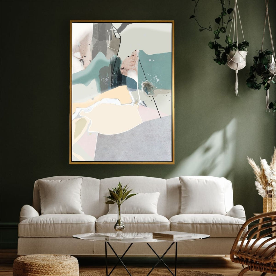 Heavenly - Vertical Canvas Wall Art - Vybe Interior