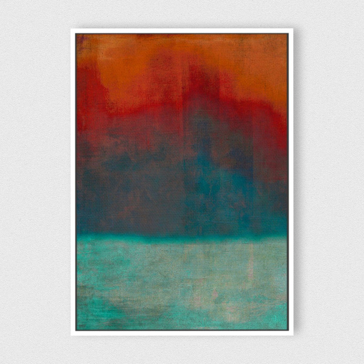 Home by the sea vertical canvas wall art vybe interior