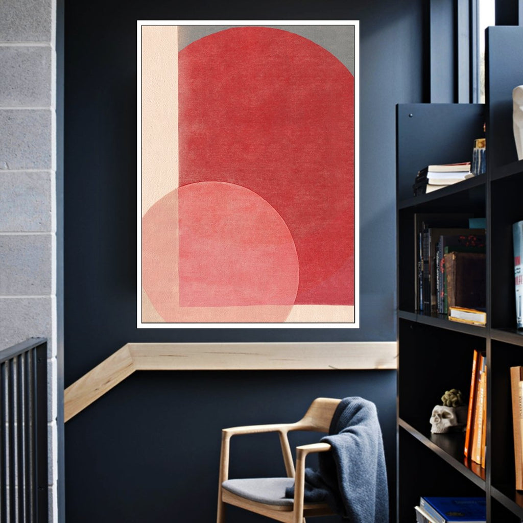 Immune System framed vertical canvas wall art piece for sale at Vybe Interior