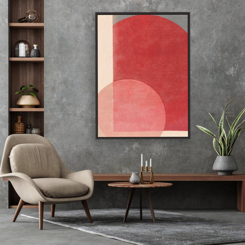 Immune System framed vertical canvas wall art piece for sale at Vybe Interior