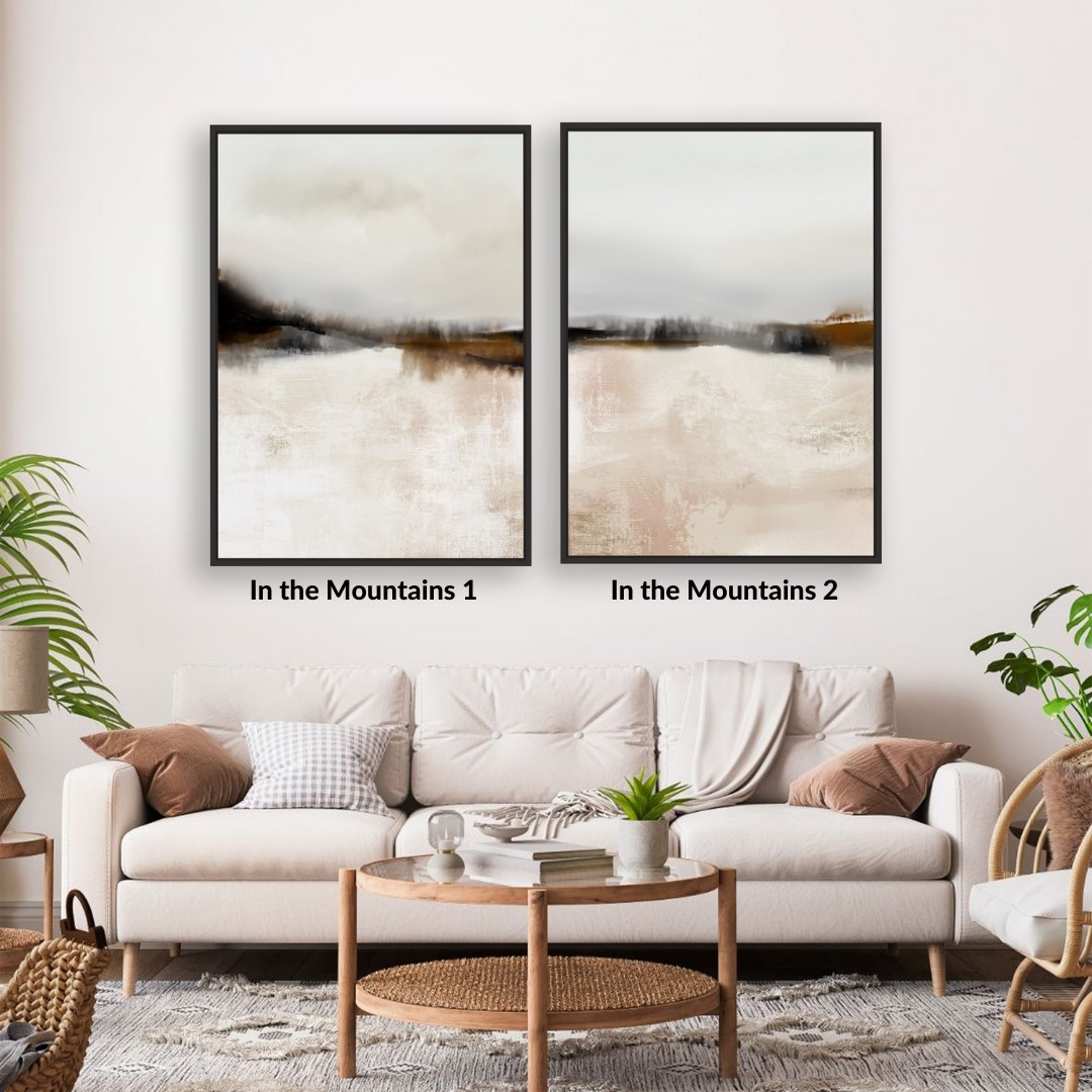 Happiness Canvas - 2-piece Canvas Wall Art - Vybe Interior