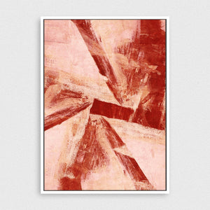 Iron Foundry framed vertical canvas wall art piece for sale at Vybe Interior